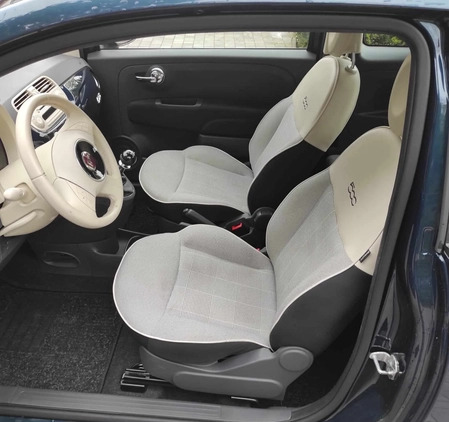 Fiat 500 cena 31000 przebieg: 88000, rok produkcji 2015 z Pszczyna małe 277